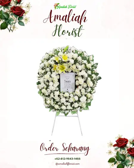 Krans Bunga Duka Pabeanudik